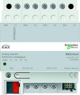 4-leder din udgang analog