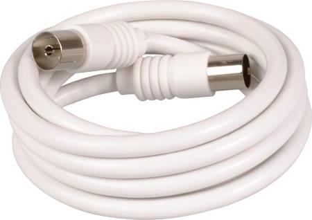 hvid hun han mtr 10 antennekabel rdigmonteret f