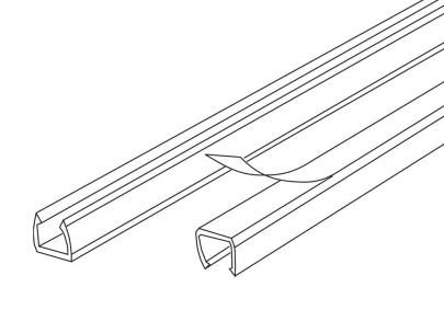 5m 2 hvid 5 4-5 for 45 lc minikanal