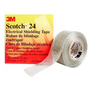 5m 4 x 25mm kobbernet fortinnet 24 scotch