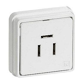 hvid udvendig 3p t1 telefonudt fuga