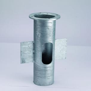raypullert for anker med galvaniseret fundament