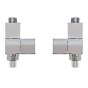 krom rosetter runde med bende ligel 2 1 t ventils manuel 4k2 kriss