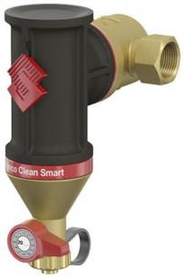 plast messing 1 muffe med smudsudskiller smart clean - 30023 flamco