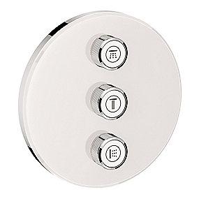 3sc glas hvidt t s kontrol volume triple smartcontrol grohe