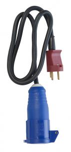 16a 230v ngerled forl cee - stikprop dk 16a 230v mtr 1 kabel adaptor