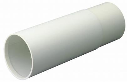 250-450mm længde - plast ø100mm murrør teleskopisk