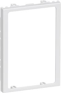 hvid universal modul 1 ramme line clic