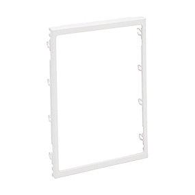 hvid universal modul 2 ramme line clic