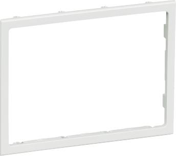 80mm f hvid modul 2 ramme line clic