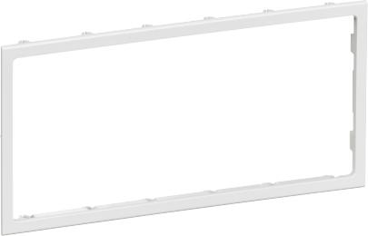 80mm f hvid modul 3 ramme line clic