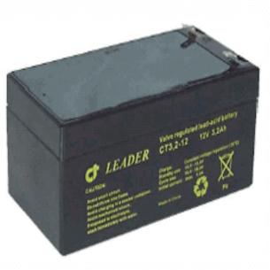 10-pak 134x67x61 2ah 12v-3 blybatteri