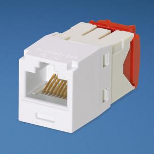 hvid tg mini-com utp 6 kat jack modular