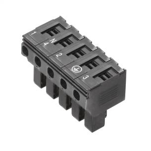 sort pts4 stikkontakt fieldpower
