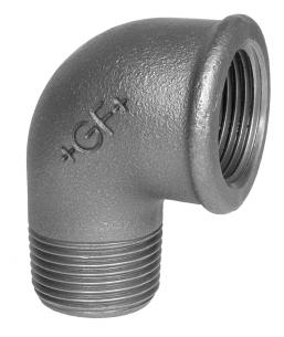 muffe-nippel 8 1 sort 90 vinkel fischer georg