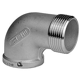 316 aisi rustfri bt st 90 muffe-nippel 8 3 vinkel