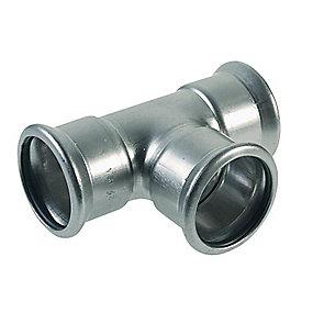 m-bakke mm 15 t-stykke press rustfri xpress vsh