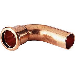 bakker v og m press cu muffe-nippel m-n 90 mm 18 jning b