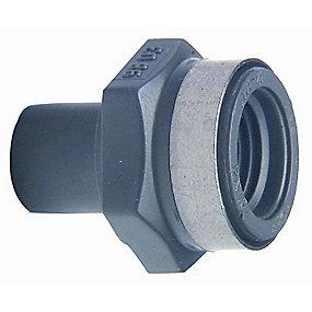 rp 4 1 1 - mm 50 -muffe reduktionsnippel pvc gf