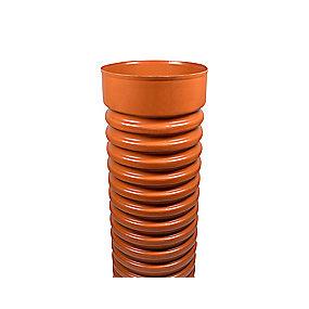 425x6166mm muffe med r ringsr opf pvc wavin