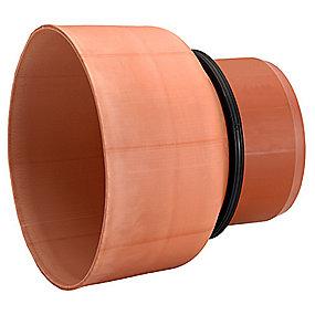spidsende beton eller ler- til 200mm overgang pvc uponor