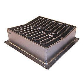 d400 rist nedadbuet med 300mm rendestenskarm fast city