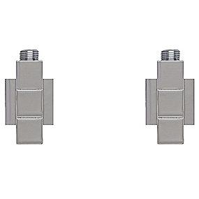 krom kapper r tilslutningsr 2 1 med bende vinkell t ventils 4-k kriss