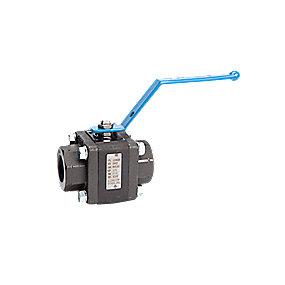 bspp tilslutning gevind med sgs-g 135 type kugleventil 3-delt ego 1