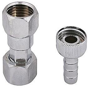 forkromet plombehul og pakning med 5 qn2 4 q3 dn20 4 x3 2 1 lerforskruning vandm