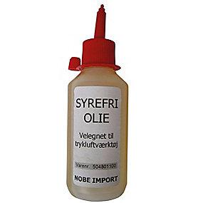 j rkt trykluftv til anbefales 100ml specialolie syrefri nobe