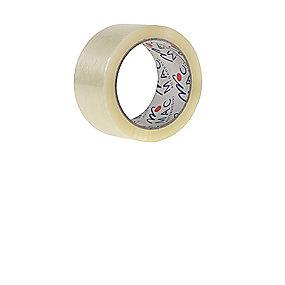 meter 66 rulle mm 50 klar emballagetape