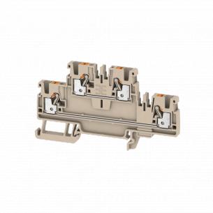 beige 5 2 a2t gennemgangsklemme