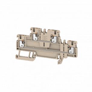 beige 5 1 a2t gennemgangsklemme