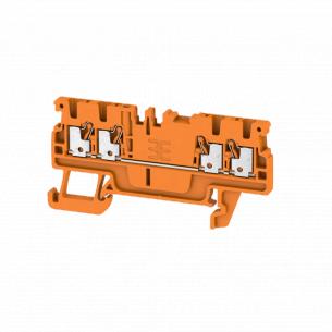 orange or 5 1 a4c gennemgangsklemme