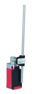 springkontakt nc 1 no 1 6x200 stang metal med kunststof endestop