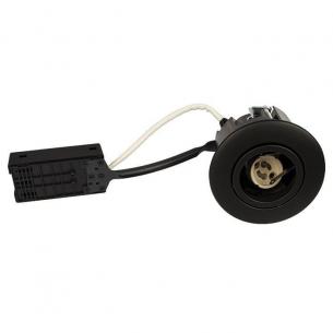 ip44 rund sort mat gu10 iso downlight install quick luna