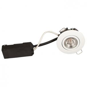 rund hvid mat ip44 ra95 4000k 2w 6 flimmerfri mpbar d 230v lp luna