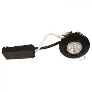 rund sort ss316 ip65 ra95 3000k 2w 6 flimmerfri mpbar d 230v lp luna