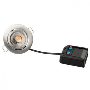 rund alu rstet b ip44 250lm ra95 2700k 2w 3 mpbar d 350ma looping claudia