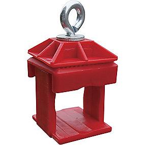 nylon 42x42mm skilteklemme