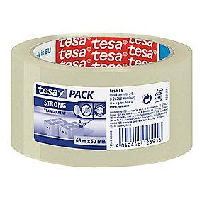 transparent mm 50 x m 66 pakketape strong tesa