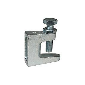 vds st�lflanger p� montage til m8 elforzinket bj�lkeklemme c model walraven