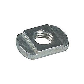 2 og 1 wm0 rapidrail til elforzinket m6 gevindplatte walraven