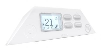 komforttemperatur og spare- med termostat ncu2t kontrolenhed nob
