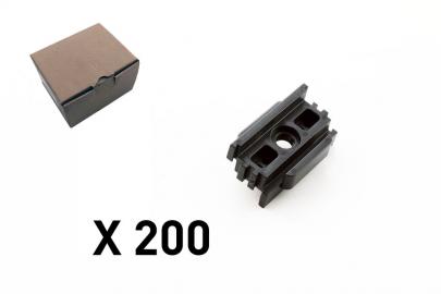 0558-0001q1 s2000 skinneholder for 10x30 gt cu 1 nr afstandsklods 200