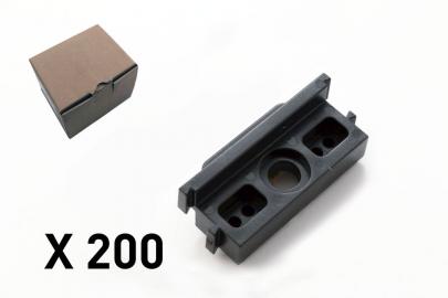 0558-0002q1 s2000 skinneholder for 10x30 gt cu 2 nr afstandsklods 200