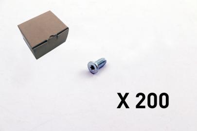 3041-0612q1 hoved lavt torx cylinderskrue 200
