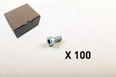 3101-0616q1 hoved lavt torx cylinderskrue 100