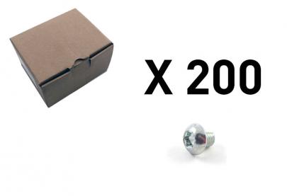3104-0606q1 torx rundhovedet skrue 200