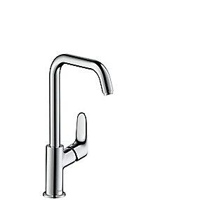 krom bundventil uden ndvaskarmatur h 240 focus hansgrohe